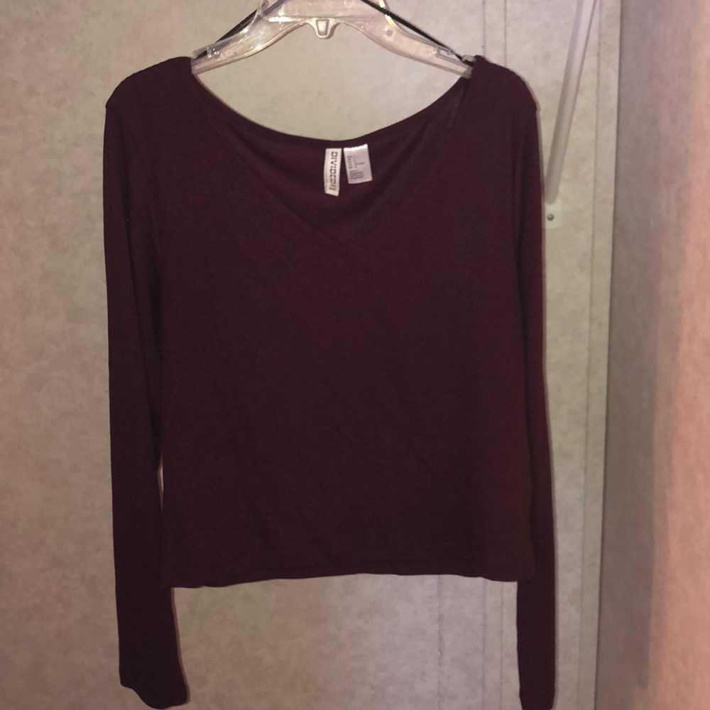 Cropped long sleeve